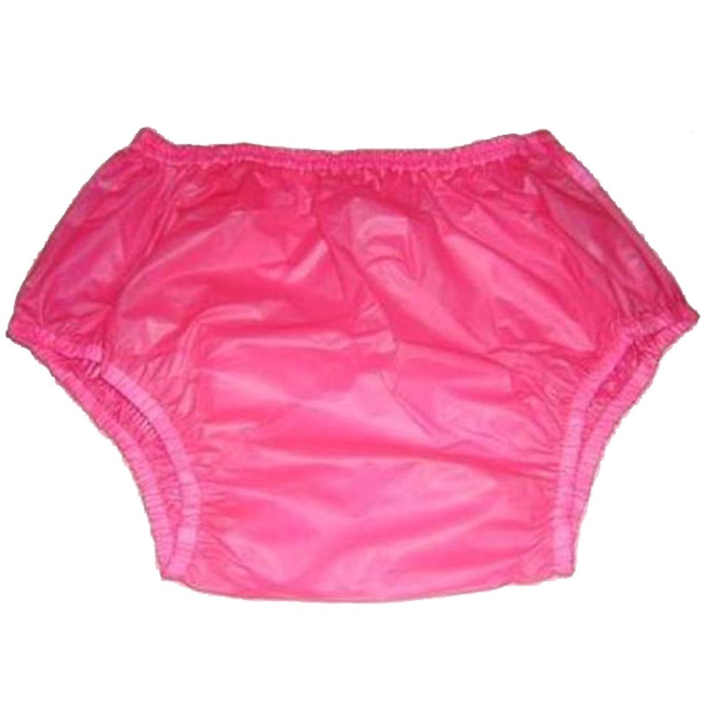 Adult Diaper Cover, Leak-Resistant Incontinence Pants, Multicolor, S–XXL, 3-Pack (Pink, X-Large)