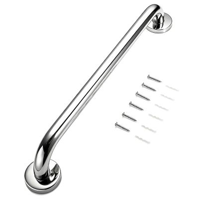 Bathroom Safety Grab Bar, High Load Capacity, Non-Slip Grip for Shower, Bathtub, or Toilet, Disability Aid, 304 Stainless Steel, 80 cm