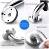 Bathroom Safety Grab Bar, High Load Capacity, Non-Slip Grip for Shower, Bathtub, or Toilet, Disability Aid, 304 Stainless Steel, 80 cm view 3
