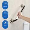 Bathroom Safety Grab Bar, High Load Capacity, Non-Slip Grip for Shower, Bathtub, or Toilet, Disability Aid, 304 Stainless Steel, 80 cm view 4