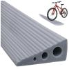 Self-Adhesive Threshold Ramp, Non-Slip PVC Strip, Cuttable, for Robot Vacuums, Wheelchairs and Scooters, 2100 × 1.6 × 5.5 cm view 1