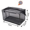 ZGUZMCMK Aquarium Breeding Box with Divider Net, Fine Nylon Mesh, and Zipper, 42 x 22 x 22 cm view 2
