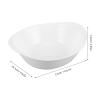 LAPYAPPE Oval Stackable Acrylic Handwashing Basin for Beauty Salons, Daily Cleaning, Facial Care, and Camping view 2