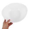 LAPYAPPE Oval Stackable Acrylic Handwashing Basin for Beauty Salons, Daily Cleaning, Facial Care, and Camping view 3