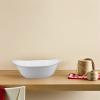 LAPYAPPE Oval Stackable Acrylic Handwashing Basin for Beauty Salons, Daily Cleaning, Facial Care, and Camping view 4
