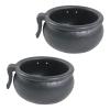 2-Pack Rubber Chicken Feeding Bowls with Hanging Design view 1
