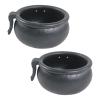 2-Pack Rubber Chicken Feeding Bowls with Hanging Design view 4