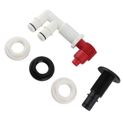 Livewell Pump-Out Vent Combo, 5-Piece Set