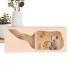 Hamster House with Enrichment Tunnel Toy view 1