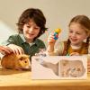 Hamster House with Enrichment Tunnel Toy view 3