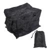 Yechiry Dog Crate Cover, 210D Oxford Fabric, Weatherproof, Dustproof, Light-Blocking, with Roll-Up Windows, Breathable Design and Secure Bottom Buckles (Black) view 1