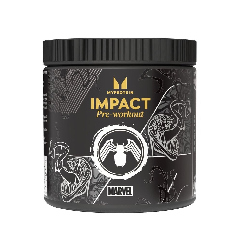Myprotein Impact Venom Pre-Workout Powder, Blood Orange & Strawberry, 40 Servings, Vegan