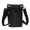fztonk Large-Capacity PU Leather Hairdressing Scissor Bag with Shoulder Strap view 1
