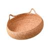 APGLSXY Woven Cat Basket, Scratching Post and Bed view 1