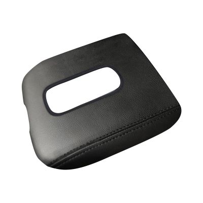 Kaeltsyn Fiber Center Console Cover for 2019–2023 Pickup Trucks, Scratch Protection, Leather Armrest Pad