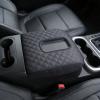 Kaeltsyn Fiber Center Console Cover for 2019–2023 Pickup Trucks, Scratch Protection, Leather Armrest Pad view 2