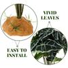 Alipis Artificial Green Plant for Reptile Terrariums view 3