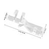 Yardwe 20-Piece White POM Vertical Blind Valance Clips, Break-Resistant Replacement Parts view 2