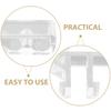 Yardwe 20-Piece White POM Vertical Blind Valance Clips, Break-Resistant Replacement Parts view 3