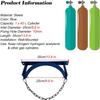 LNNNW Oxygen Cylinder Holder, Gas Cylinder Rack with Chain for Nursing Homes and Factories (13.8 in Long) view 2