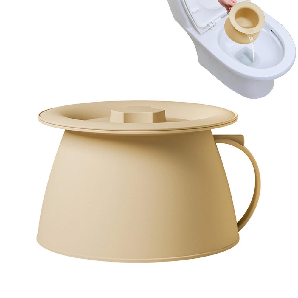 1.5-Liter Bed Urinal Night Pot for Women