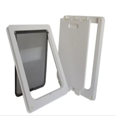 Pet Door for Cats and Dogs, Flapless Entry for Dog Houses and Homes