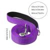 Durable Reflective Nylon Dog Leash for Medium and Large Dogs view 2