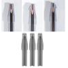 Makeup Pencil Sharpener, 4-Groove Auxiliary Tool, 3-Piece Set view 2