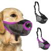 Adjustable Dog Muzzle, Breathable, Prevents Biting, Licking, Size L view 2