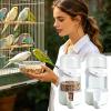 Bird Water and Feed Station, Hanging, Automatic for Small Parrots view 3