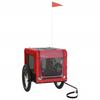 Lumanois Red and Black Dog Bike Trailer, Oxford Fabric & Iron, 9.05 kg view 4
