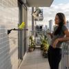 Portable Bird Perch with Suction Cup for Bathing and Travel view 2