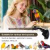 Portable Bird Perch with Suction Cup for Bathing and Travel view 4