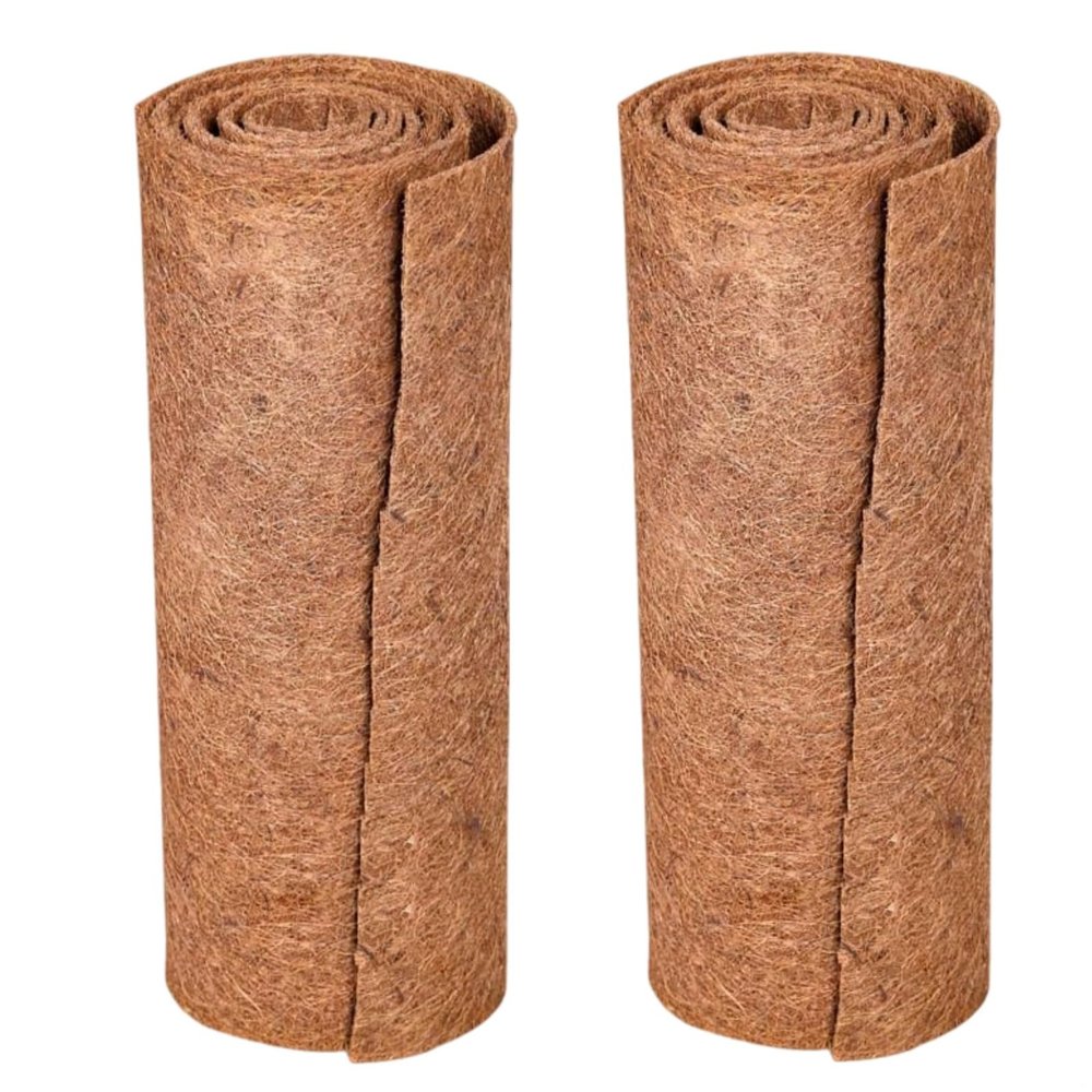 Tressify Coconut Fiber Mats for Reptiles and Plants, 100 x 40 cm, Wear-Resistant, Non-Slip, 2-Pack