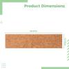 Tressify Coconut Fiber Mats for Reptiles and Plants, 100 x 40 cm, Wear-Resistant, Non-Slip, 2-Pack view 2