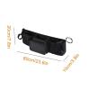Foldable Organizer for Double Strollers, Lightweight, 3 Compartments view 2