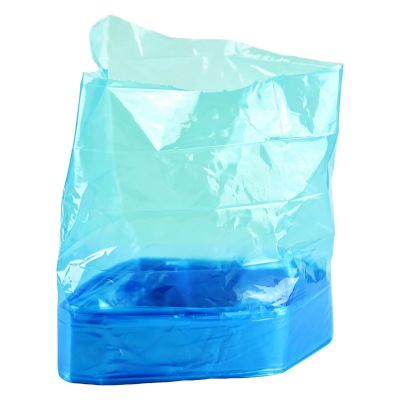 Diaper Pail Bags, 14.76 ft, Foldable Odor-Control Refills, PE Liners, 10-Pack