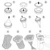 Diaper Pail Bags, 14.76 ft, Foldable Odor-Control Refills, PE Liners, 10-Pack view 3