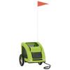 Lumanois Dog Bike Trailer, Green, Oxford Fabric and Iron, 6.75 kg, 93955 view 3