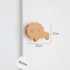 NLQCSXWEP Animal-Shaped Beech Wood Cabinet and Drawer Knobs, 6-Pack view 2