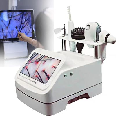 MINHUIJIHUI 5-in-1 Hair Follicle Analyzer with Digital Scalp Detector
