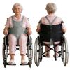 Monduelle Men's Bodysuit for Disabled and Elderly Patients, Safety Fixation Strap, Gray, One Size view 1