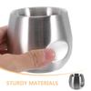 CHICAMPERA Stainless Steel Shaving Bowl, Large Capacity, Shatter-Resistant Design view 3