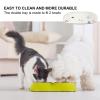 STOBAZA Modern Ceramic Pet Bowl Set view 3