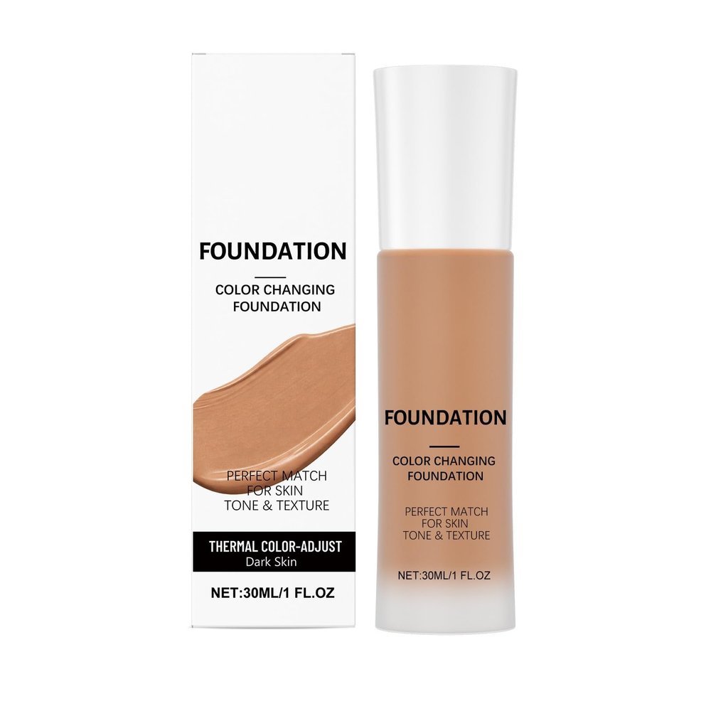Buildable Color-Correcting Foundation, 30 mL, Dark Skin Tone