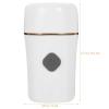 Electric Facial Cleansing Brush, 400 mAh, Silicone and ABS, White view 2