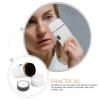Electric Facial Cleansing Brush, 400 mAh, Silicone and ABS, White view 3