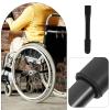 Alipis Ergonomic Wheelchair Brake Lever Extension, Metal and Plastic, Black view 3