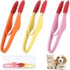 STOBAZA 3-Piece Pet Eye Brushes for Dogs and Rabbits view 1