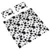 Uonlytech Nordic Cotton Bedding Set with Zipper, 3 Pieces, Patterned, for Boys' Rooms view 1